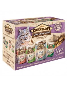 Carnilove Cat Pouch Multipack 2 x (12 x 85 g)
