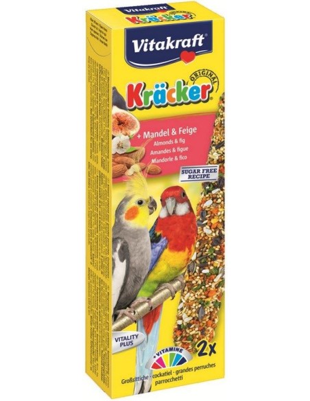 Vitakraft baton nimfe migdale/smochine 2 x 2 buc