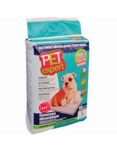 Pet Expert Covor Absorbant L Benzi Adezive 60x90cm 15 Buc
