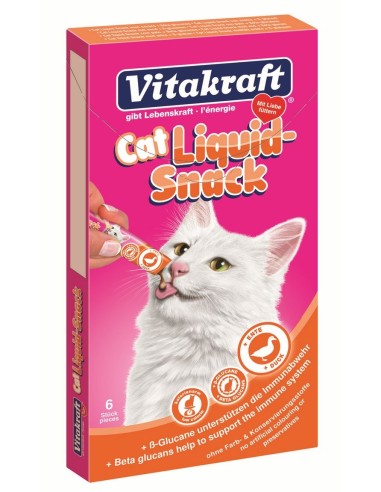 Vitakraft snacks pisica liquid rata/beta...