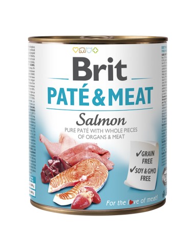 Brit Pate & Meat Salmon 6x800g