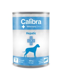 Calibra VD Dog Hepatic conserva, 3x400 g
