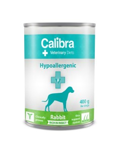 Calibra VD Dog Can Hypoallergenic Rabbit & Insect 400 g