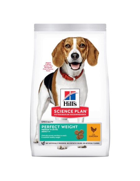 Hill's SP Canine Adult Perfect Weight Medium Breed, 12 kg