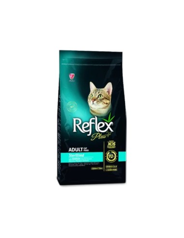 Reflex Plus Adult Cat Sterile Somon 8 kg
