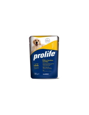 Prolife Dog Plic Pui Curcan Orez, 300 g