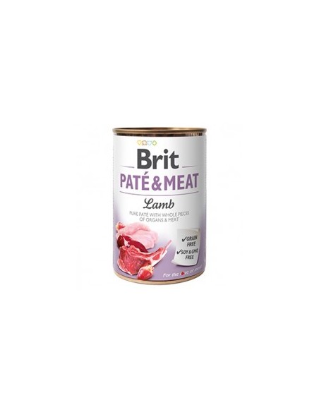 Brit Pate & Meat Lamb 6x400g