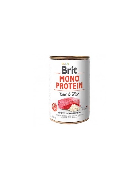 Brit Mono Protein Beef & Brown Rice 6x400g