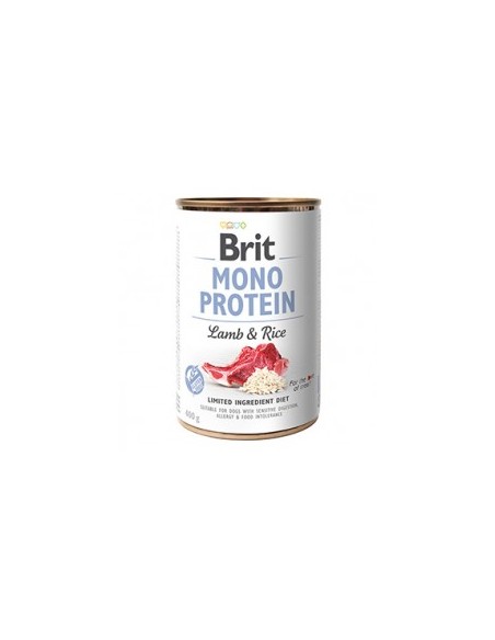Brit Mono Protein Lamb & Brown Rice 6x400g