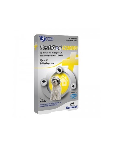 PestiGon Combo Dog S 67 mg/60,3 mg x 1 pipeta