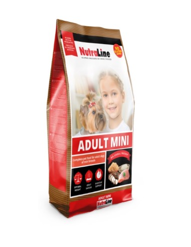 Nutraline Dog Adult Mini 8 Kg