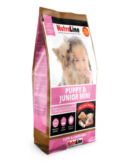 Nutraline Dog Puppy&Junior Mini 8 Kg
