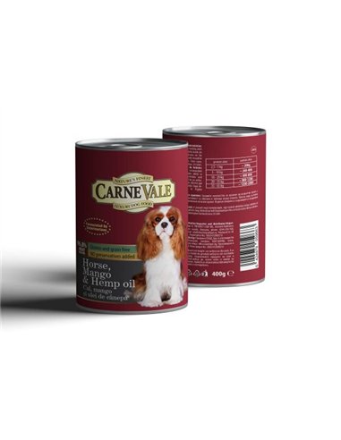 CARNEVALE DOG CONS CAL/MANGO/ULEI CANEPA 400 G