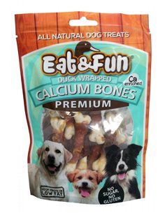 Eat&Fun Recompense Caini Duck Calcium Bones 100 G