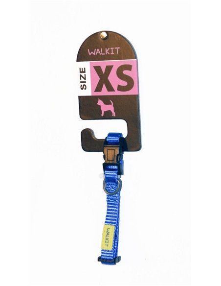 Walkit Zgarda Caine S 1.6 X 30-45 Cm Albastru