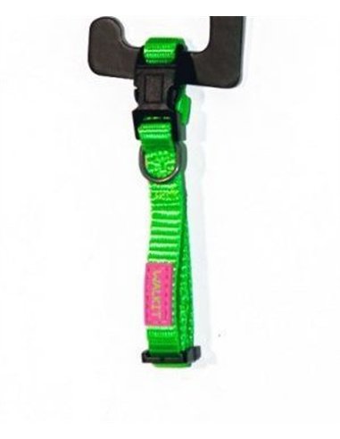 Walkit Zgarda Caine L 2.5 Cm X 43-74 Cm Verde