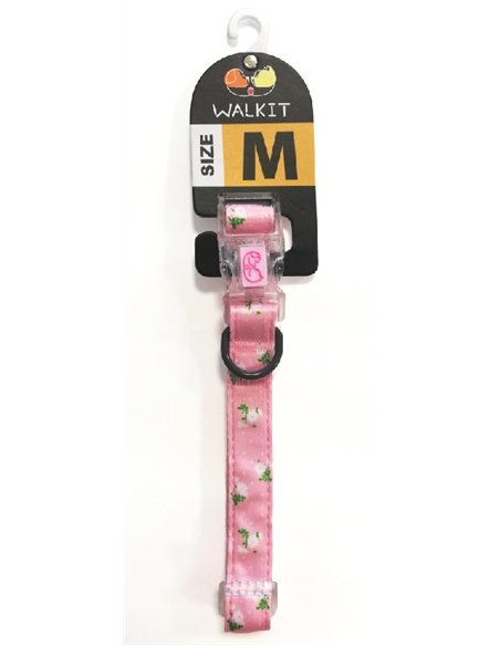 Walkit Zgarda Caine M 2.0 Cm X36-51 Cm Roz
