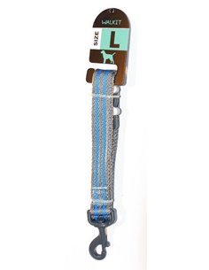 Walkit Lesa Caine Special Twill Waved L 2.5 X 120 Cm Gri/Albastru