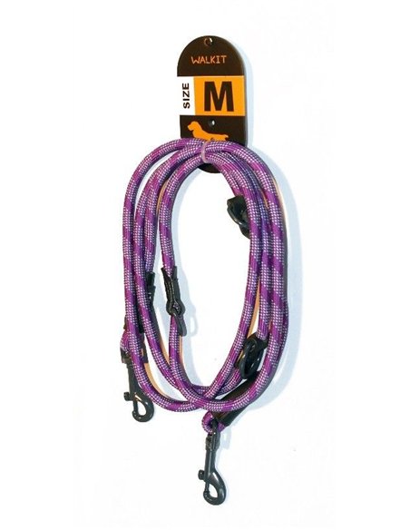 Walkit Lesa Caine Round Rope M 0.8 X 200 Cm Violet
