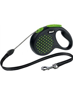 Flexi Lesa Design Cord XS 3 M Verde