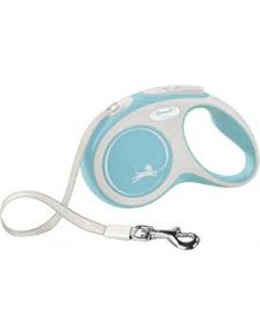 Flexi Lesa New Comfort Tape S 5 M Albastru Deschis