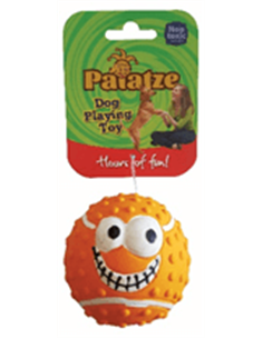 Paiatze Dog Orange Smile Face Latex 0025/ 2367