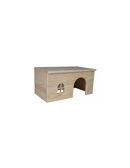 Casuta Lemn Iepuri, 40x20x23 cm