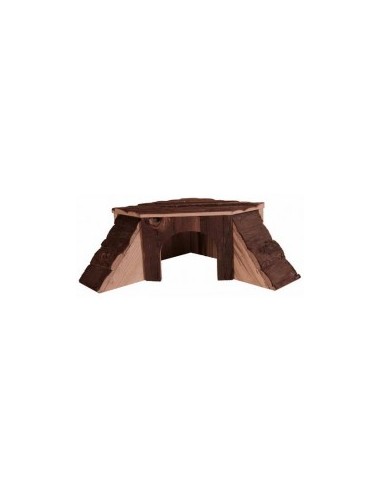 Casuta Lemn Colt Rozatoare, 35x15x37 cm