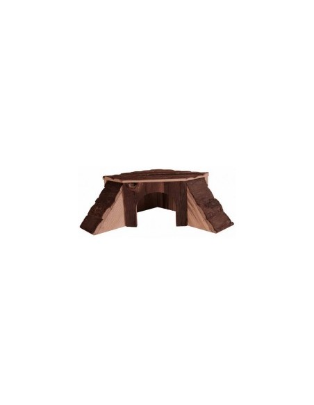 Casuta Lemn Colt Rozatoare, 35x15x37 cm