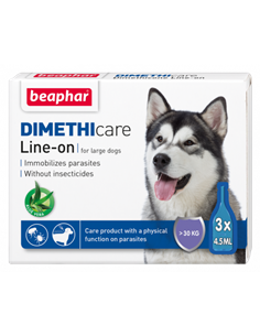 BEAPHAR PIPETA ANTIPARAZITARA DIMETHICON CAINE L 3 BUC