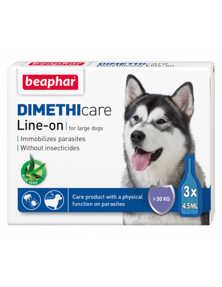 BEAPHAR PIPETA ANTIPARAZITARA DIMETHICON CAINE L 3 BUC
