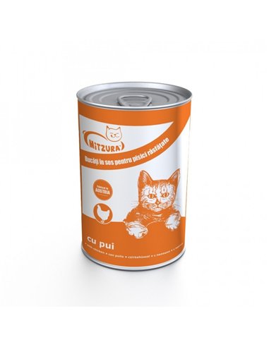 Mitzura cat conserva pui 415 g