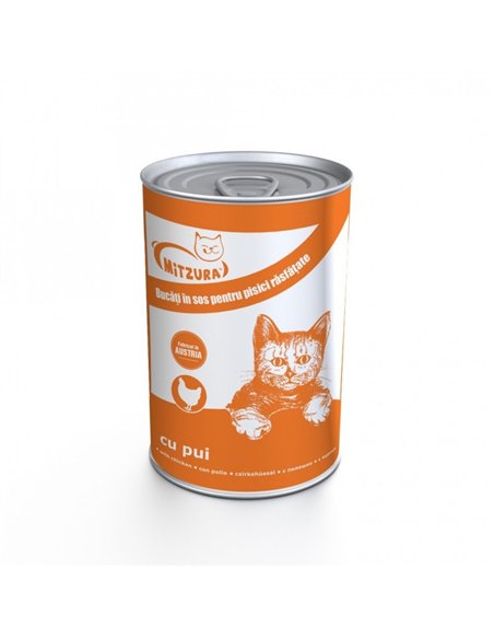 Mitzura cat conserva pui 415 g