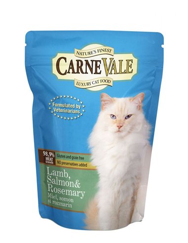 Carnevale cat plic miel/somon/rosmarin 85 g