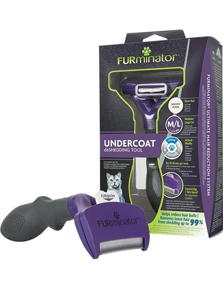 Furminator perie pisica par scurt M/L 691661