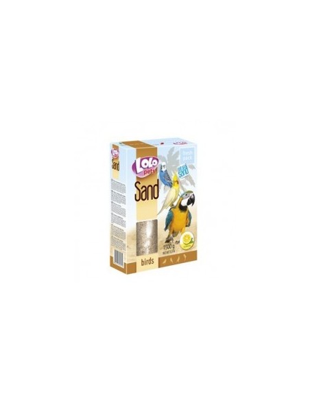 Nisip Lolo Basic Aroma de Lamaie Pentru Pasari, 1,5 kg