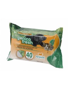 Ferplast servetele caini/pisici Genico fresh green tea 40 buc
