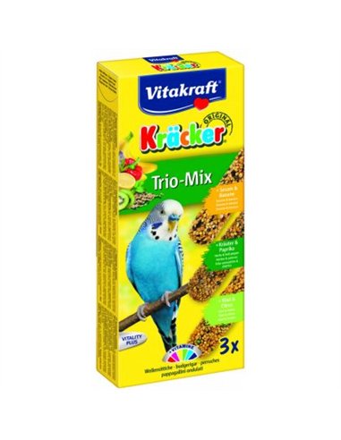 Vitakraft baton perusi trio mix kiwi/ardei/banane 3 buc