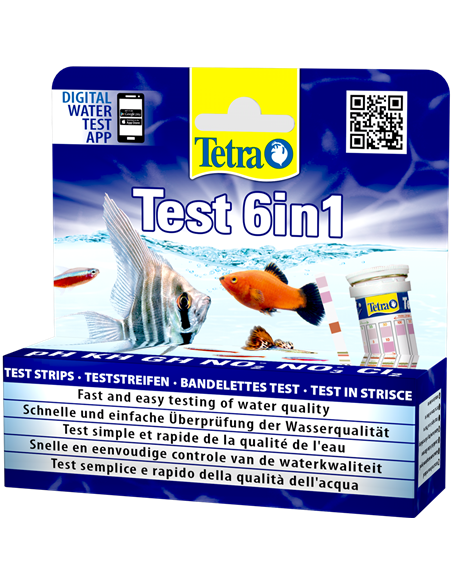 Tetra Test 6 IN 1 / 25 STRIPS