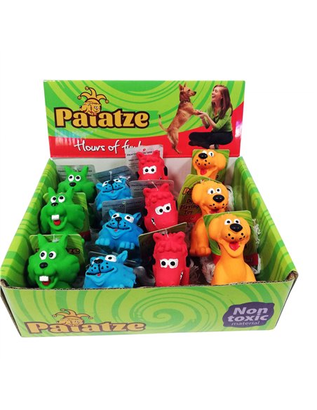 PAIATZE DOG JUCARIE LATEX 8 CM 12 BUC 500-505