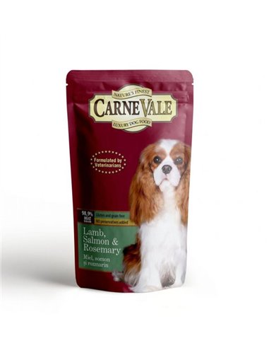 CARNEVALE DOG PLIC MIEL/SOMON/ROSMARIN 125 G