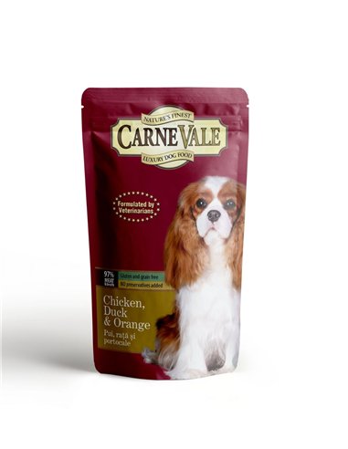 CARNEVALE DOG PLIC PUI/RATA/PORTOCALE 125 G