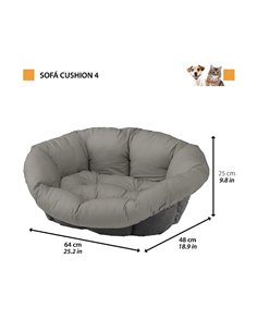 FERPLAST PERNITA SOFA 4 GRI