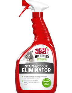 NATURES MIRACLE CAT STAIN &amp ODOUR ELIMINATOR 946 ML
