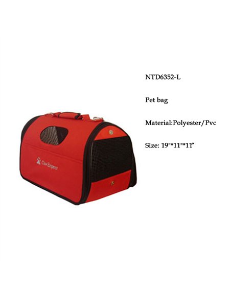 PET EXPERT GEANTA TRANSPORT SPORT ROSU NTD6352 L