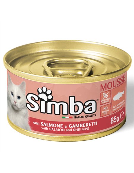 Simba Cat Mousse Somon/Creveti 85 G
