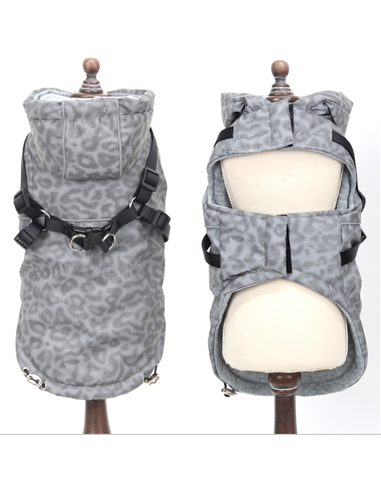 Pet Expert Haina Caine Grey Animal Print 35 Cm Bo-W2131