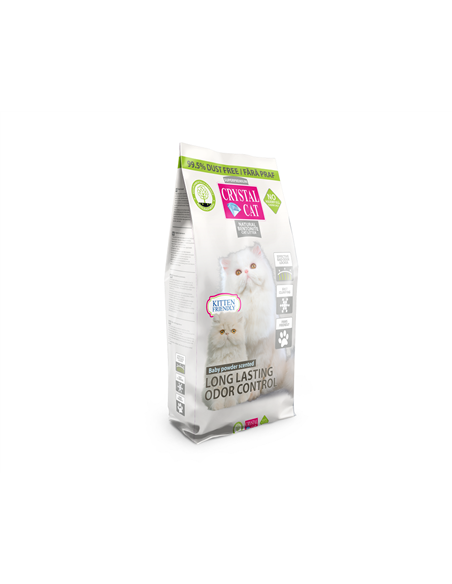 Crystal Cat Nisip Best Clumping Baby Powder 5 L