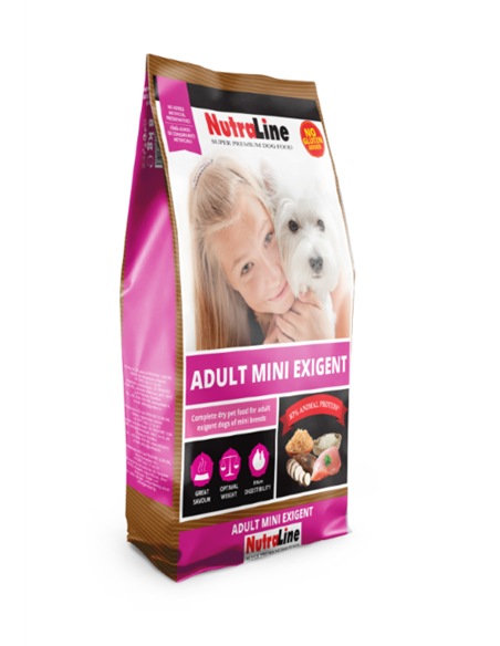 Nutraline Dog Adult Mini Exigent 8 Kg K