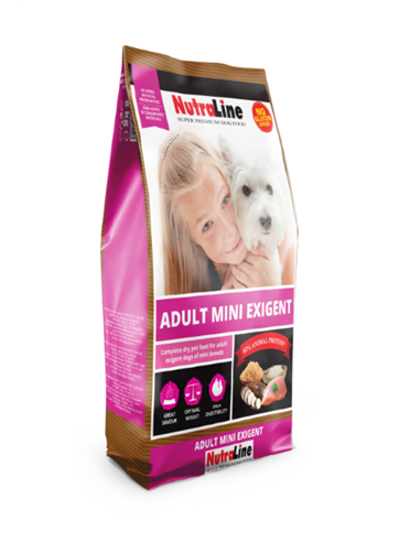 Nutraline Dog Adult Mini Exigent 1 Kg K